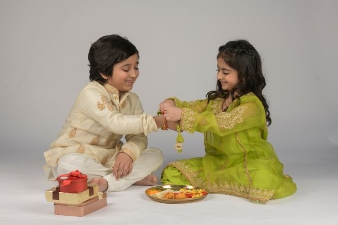 Rakhi badne ka muhurat